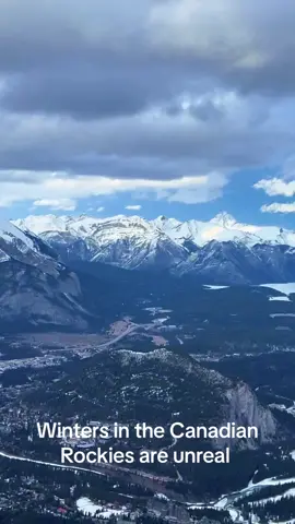 Explore the magic of the Canadian Rockies in Banff, Canada 🇨🇦 ❄️ ✨ #travel #canada #banffnationalpark #banffcanada #banffalberta #canadianrockies #canadianrockies🇨🇦 #winterescape #wintertravel 