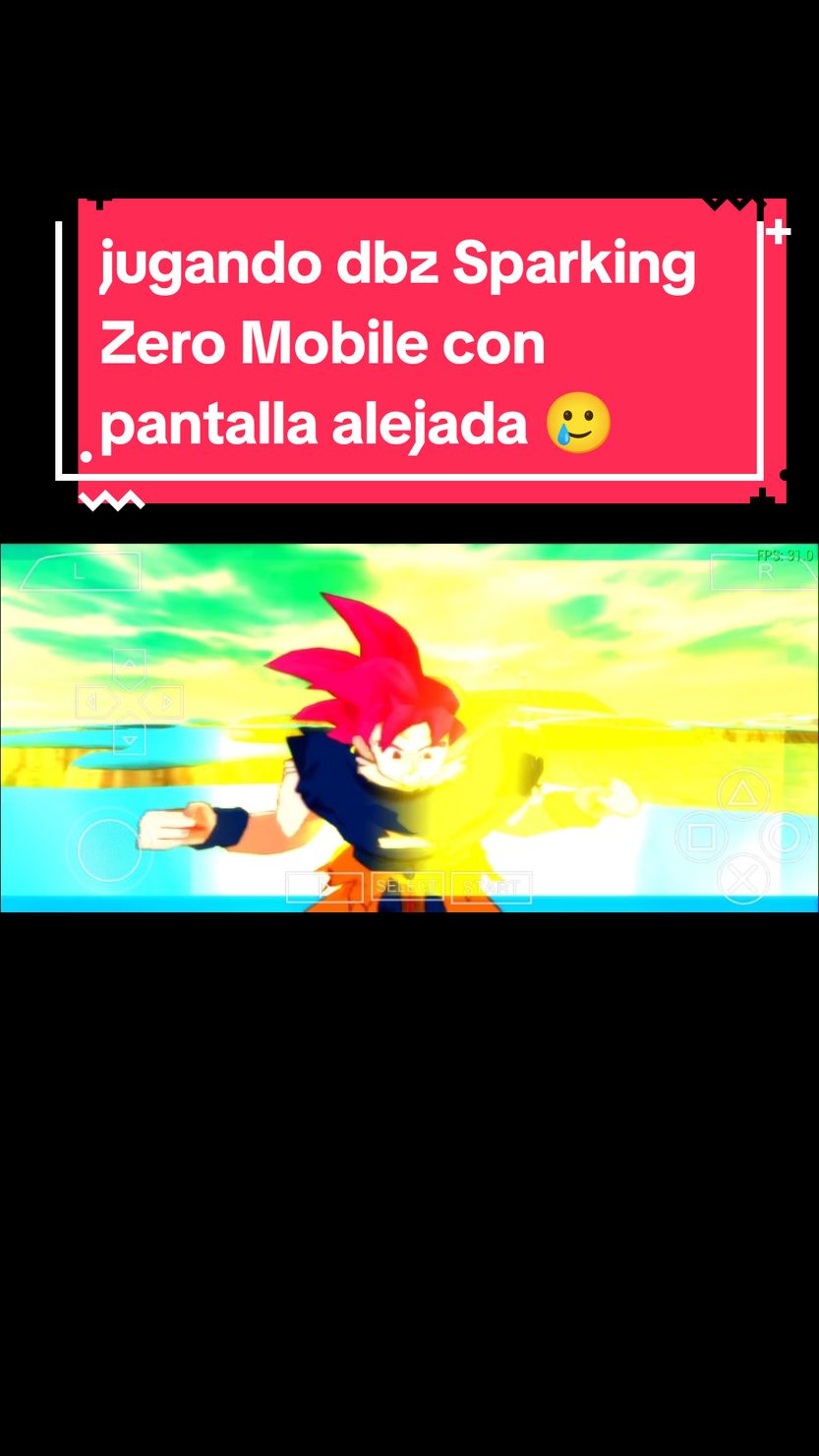 creo q mi celular no soportó la versión canary xd #ppsspp #dbztttmod #sparkingzero #mobile #beta 