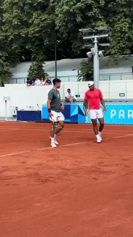 Working 🤜🏻🤛🏻 #tennis #sports #DeportesEnTikTok #olympics #paris 