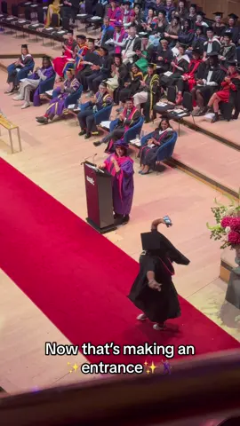 Can you walk the walk? Some of our graduates really made an entrance…👀🎉#UALGrads24 