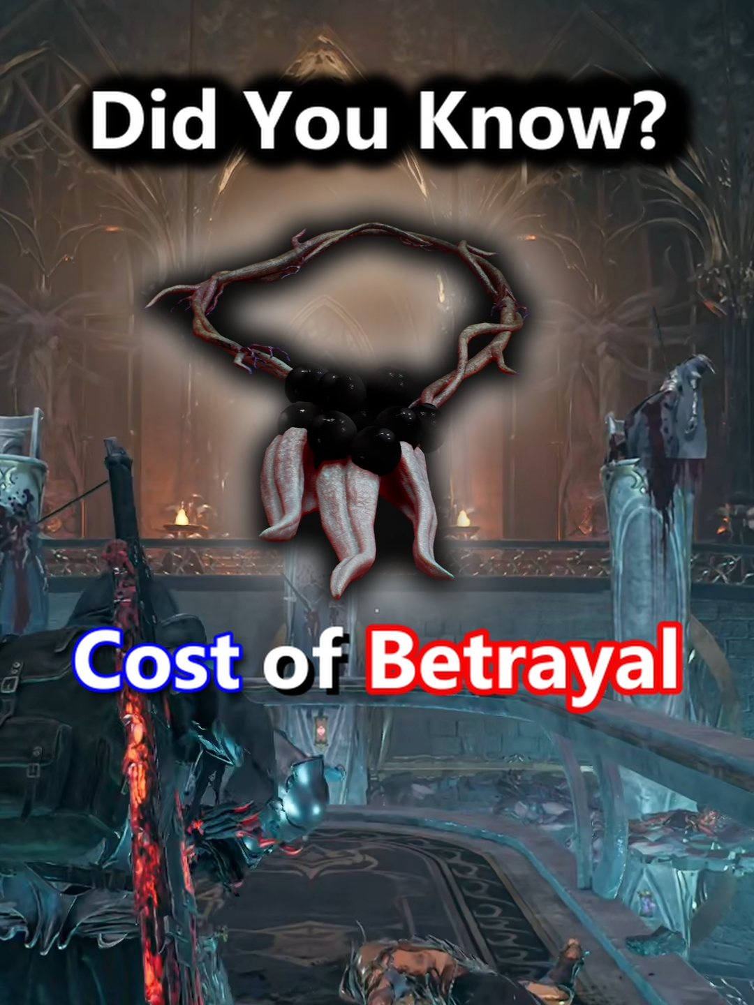 Remnant 2 - Did You Know? | Cost Of Betrayal | How to get the secret amulet Cost Of Betrayal in the Council Chamber on Remnant 2.  Remnant II is the sequel to the Remnant: From the Ashes that pits survivors of humanity against new deadly creatures and god-like bosses across terrifying worlds. Play solo or co-op to explore the depths of the unknown to stop an evil from destroying reality itself.  The game was played and recorded by Ulv.  #shorts #remnant2 #remnant2game #remnant2secrets #remnant2theforgottenkingdom #fyp #soulslike #gaming