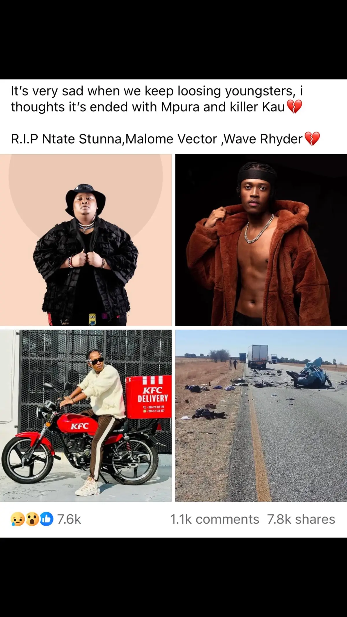 How true is this??💔💔 #rip #ripmalomevector #ripntatestunna #ripwaverhyder 