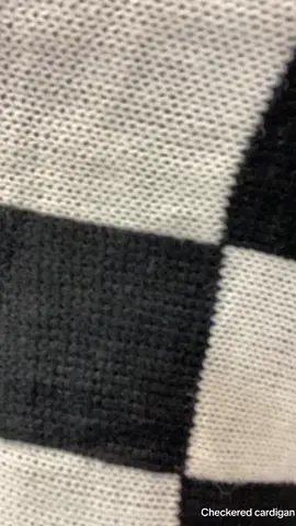 Another Checkered Cardigan video #cardigan #checkered 