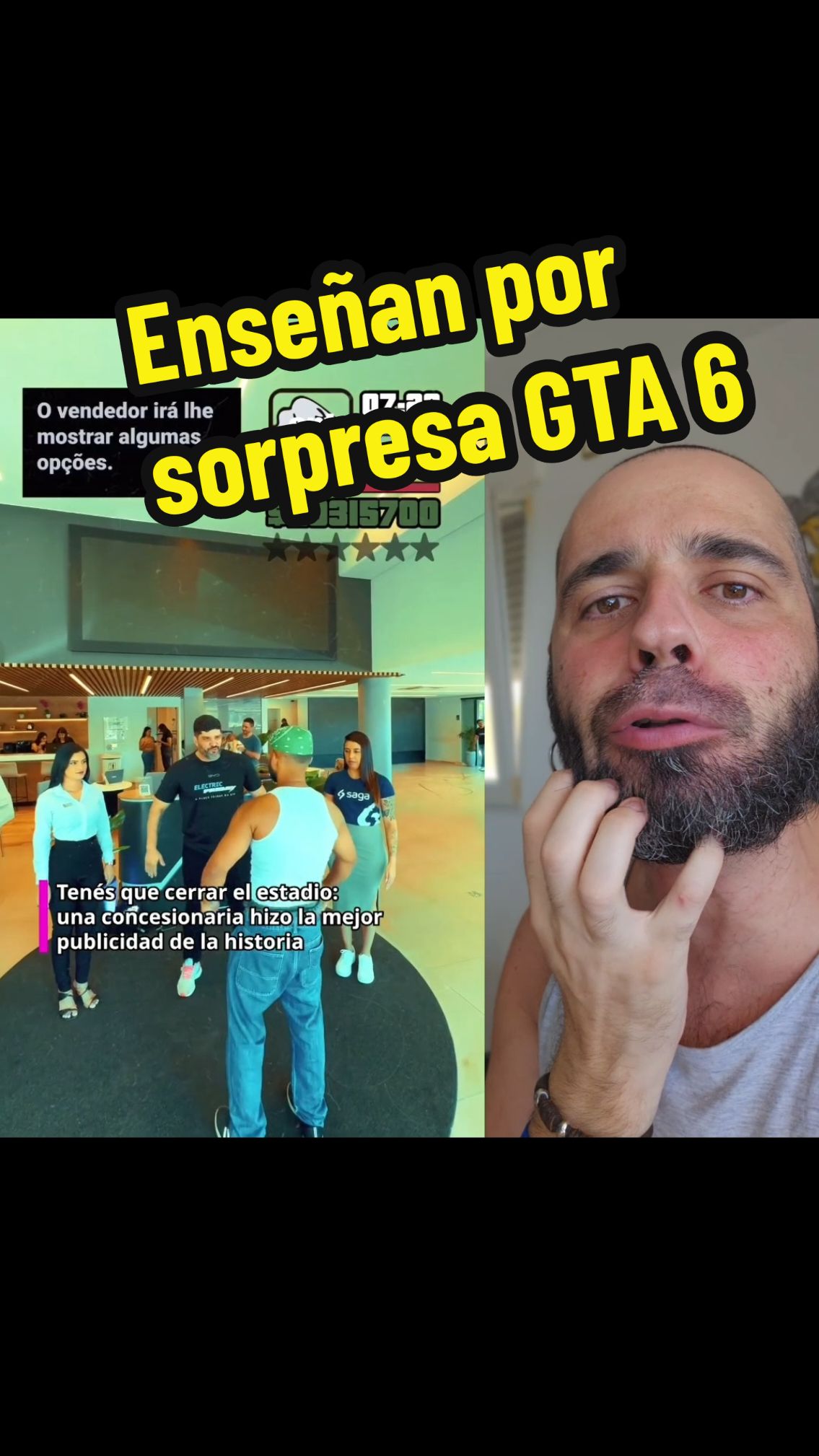 Enseñan por sorpresa GTA 6 #gamingentiktok #videojuegos #ps4 #ps5 #PlayStation #xbox #xboxseries #Nintendo #Switch #PlayStation5 #quejugar #gta 