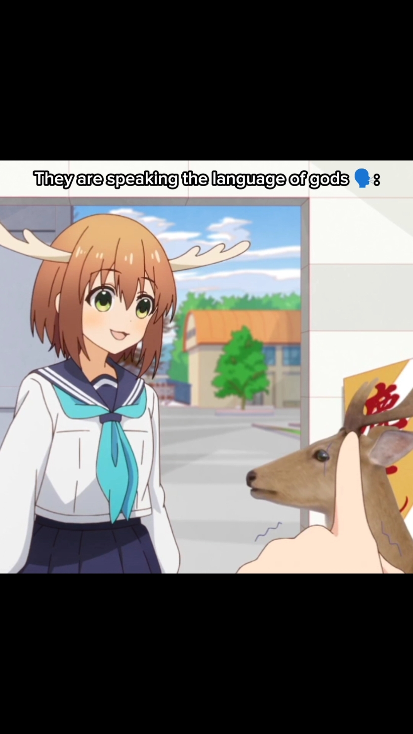 Nokotan clearly has connections with all those CGI deer #shikanokonokonokokoshitantan #nokotan #mydeerfriendnokotan #shikanoko #fyp #foryou #foryoupage 