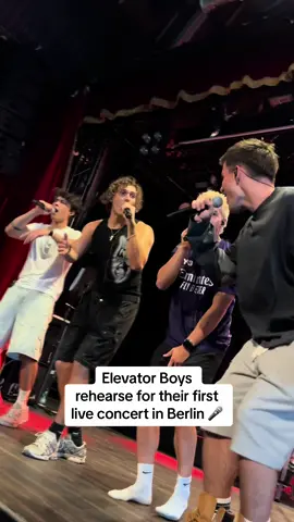 @Elevatorboys give Billboard an exclusive look at the rehearsal for their first live concert in Berlin to celebrate their debut EP, “Scared to Love.” 🎶❤️ #billboard #elevatorboys #newnusic #debut #scaredtolove #livemusic #liveperformance #concert #liveshow #liveconcert 
