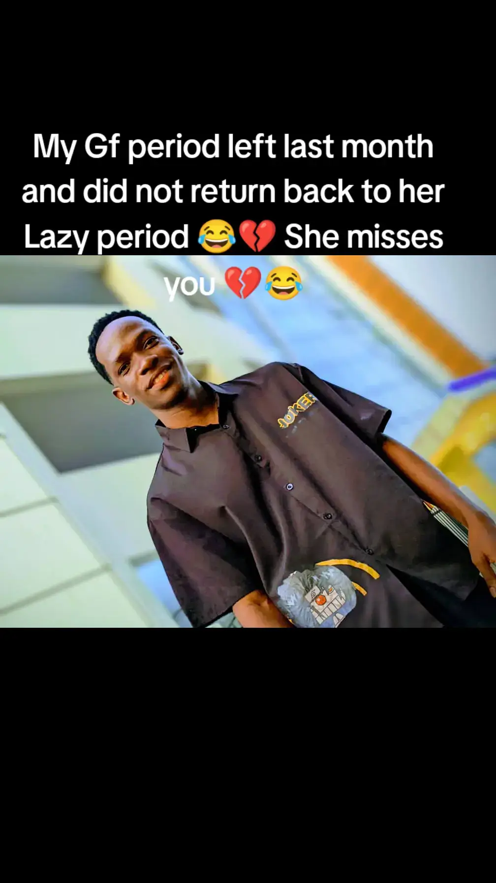 Lazy period 😂💔