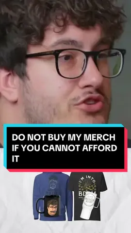 DO NOT BUY MY MERCH IF YOU CANNOT AFFORD IT #moneytok #merch #savingmoney 
