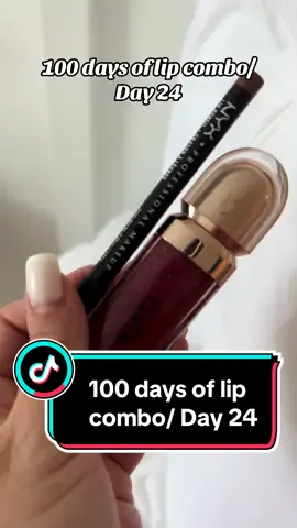 Day 24. 100 days of lip combo with @KIKO Milano in color 46 and @NYX Professional Makeup in nude truffle #BeautyTok #100dayschallenge #kikomilano #lipcombo #nyxcosmetics 