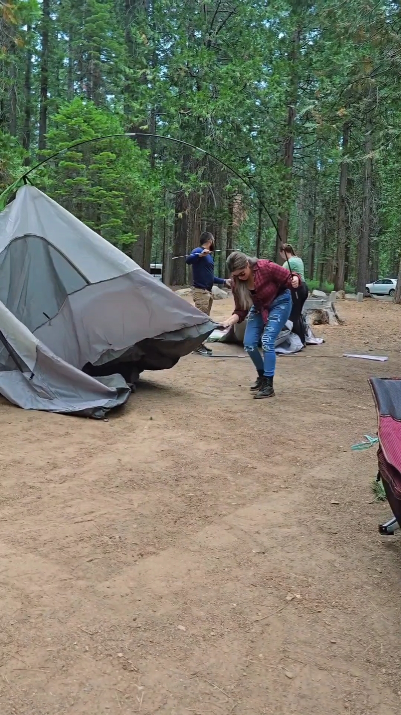 Respuesta a @damaris_bodden Campamentos de Pinecrest  California , en los que nos quedamos se llaman Medowview Campground #camping #pinecrest #campamentos #acampar 