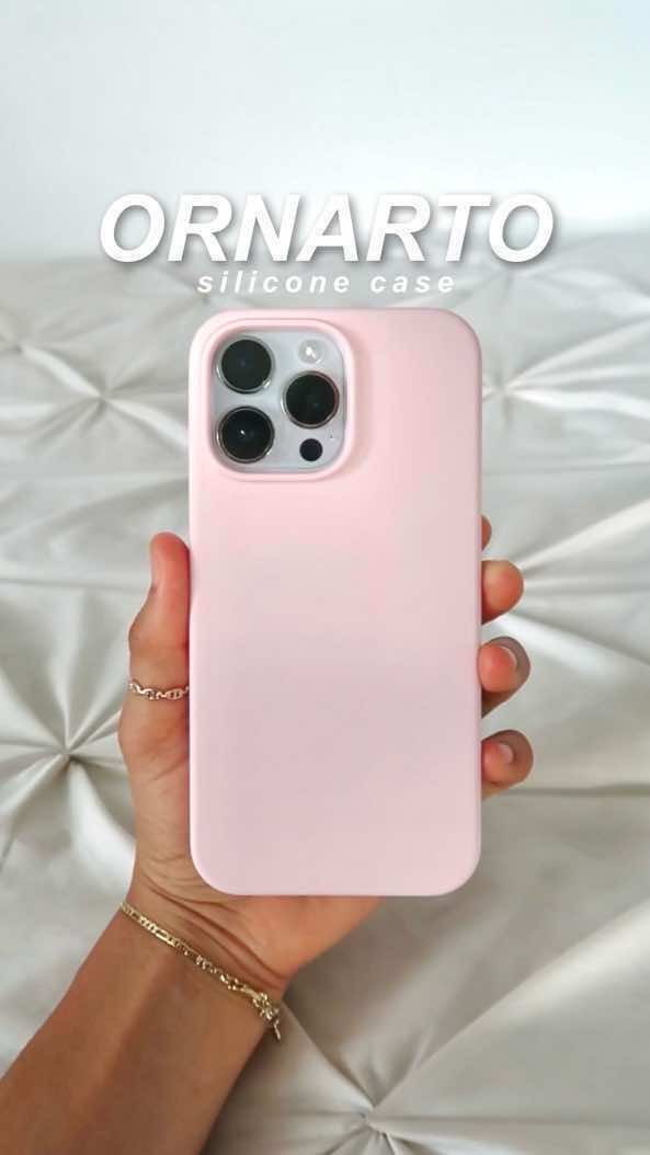 because EVERYTHING’S better in pink🩷 @ORNARTO US #phonecase #ornartophonecase #siliconecase #ornartounboxing #iphone14promaxcase #iphone15promaxcase #phonecasehaul 