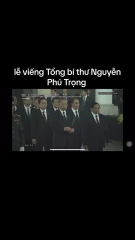 7h sáng nay, lễ viếng Tổng bí thư Nguyễn Phú Trọng diễn ra tại Nhà tang lễ quốc gia số 5 Trần Thánh Tông, quê nhà Đông Anh, Hà Nội và hội trường Thống Nhất TP HCM. #tbt #nguyenphutrong #bacnguyenphutrong #levieng #quoctang 