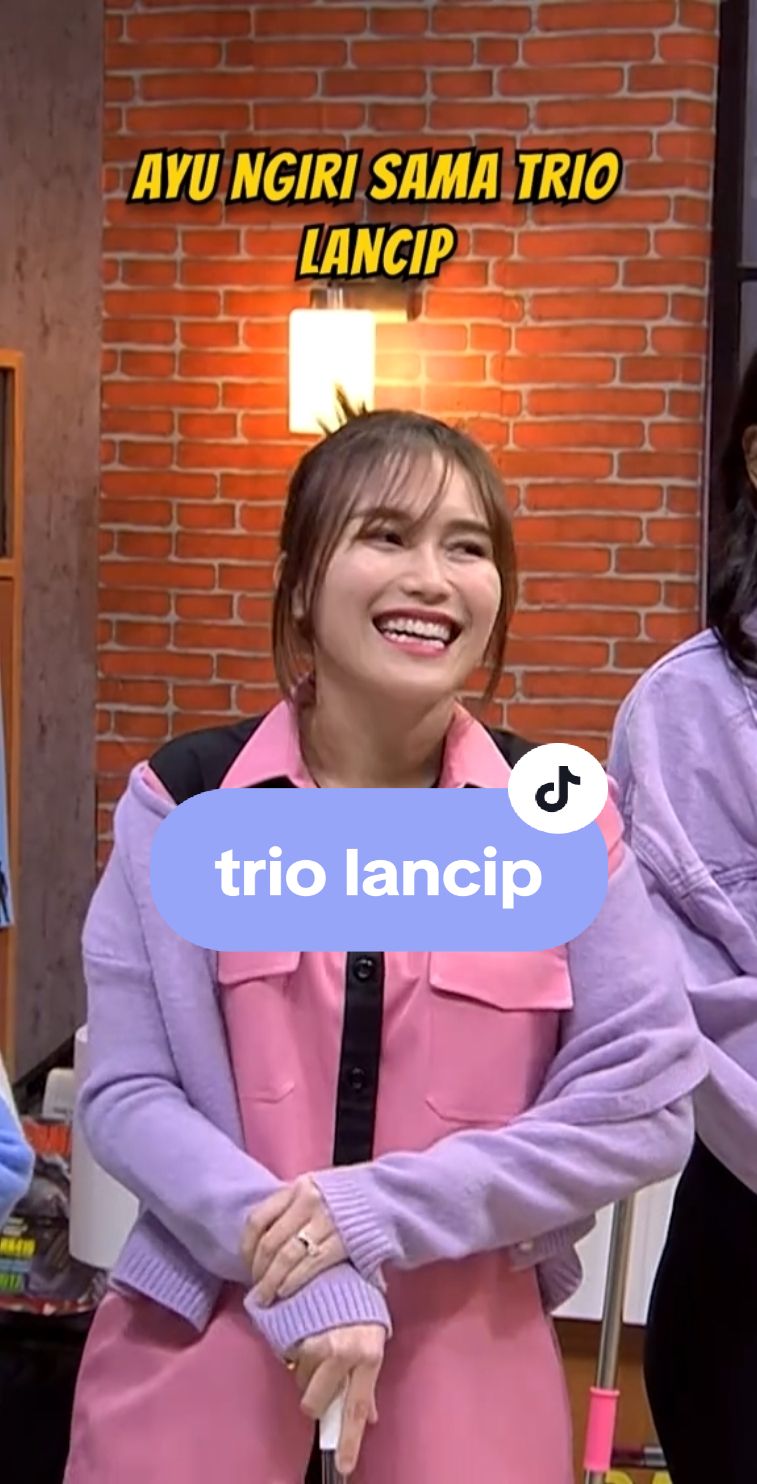 Trio lancip nih boss🤣 #andhikapratama #wendycagur #suryainsomnia #ayutingting #hestypurwadinata #kikysaputri #laporpaktrans7 #triolancip #kocak #lucu #ngakak #komedi 