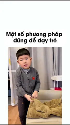 Nghe ông tướng này nói, tôi cũng muốn học theo ngay mà dạy con cơ 🤣 có mom nào như tui không??? Phương pháp dạy trẻ thay vì nổi giận #daytredungcach #giaoduc #treem #bambisteam