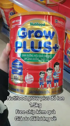 Nutifood grow plus đỏ 1.5kg#nutifood #nutifoodgrowplus #growplusđỏ #xuhuong 