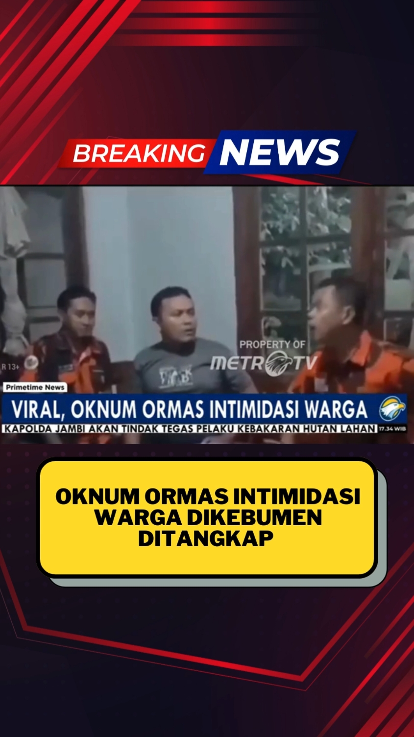 Viral Oknum ormas intimidasi warga  #metrotv #news #beritaterkini #beritahariini #viral #terkini #berita #beritaviral 