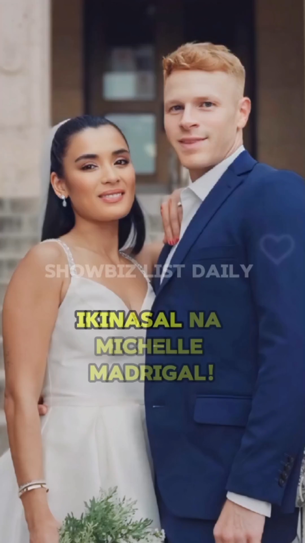 MICHELLE MADRIGAL IKINASAL NA! CONGRATULATIONS TO NEWLY WED! #michellemadrigal #fyp #showbizupdates #marriage #family #Love 