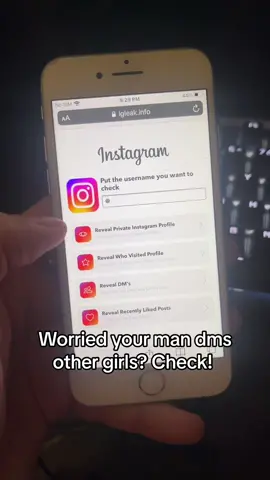 Worried that he dms with other girls? Check! #instagram #foryou #girls 