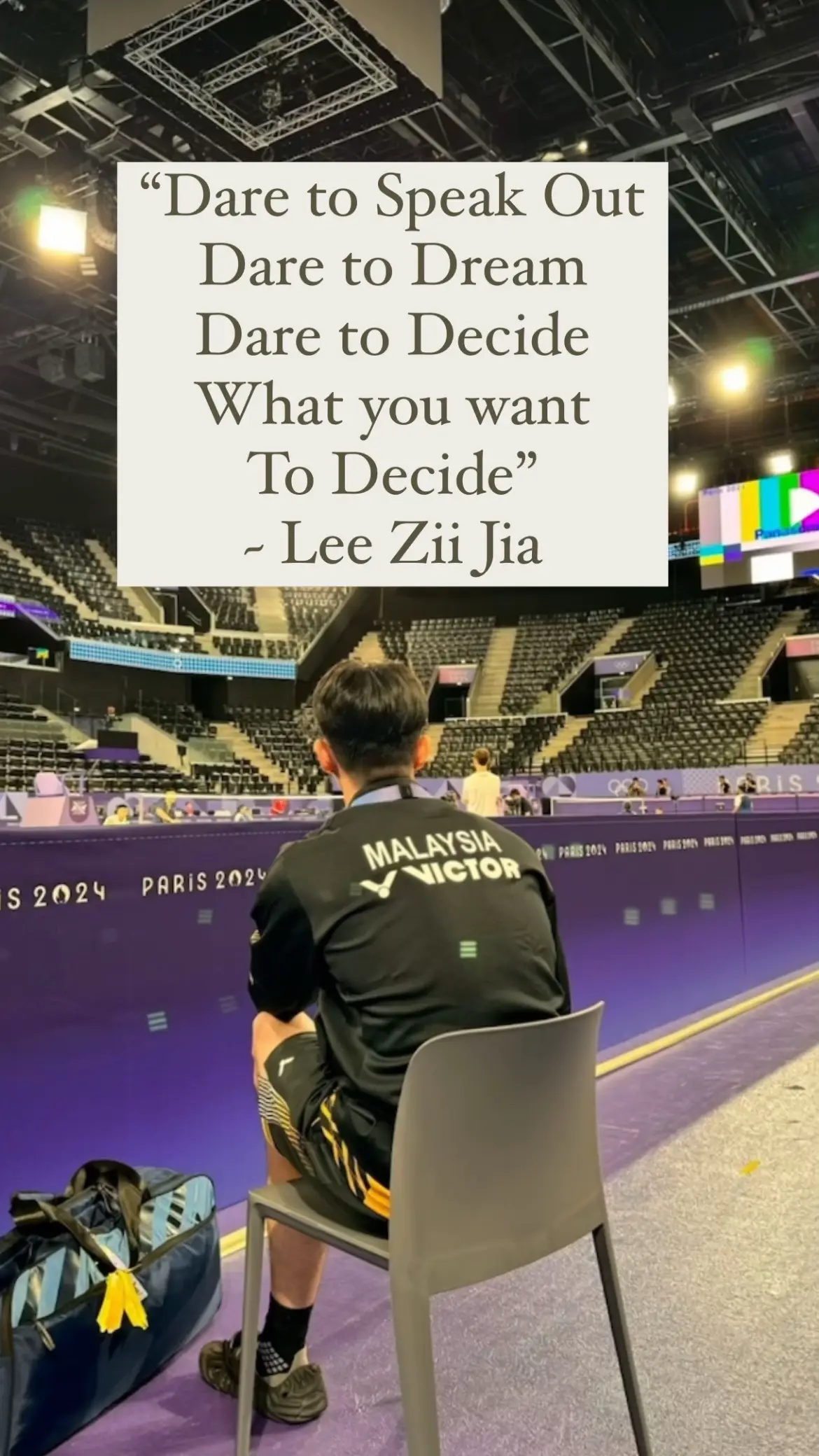 Shine bright in Paris2024 LZJ Hardwork never betray 💯🫡 #leeziijia#ziijia#lzj#paris2024 #badminton#olympics#foryou #fyp#daretodream