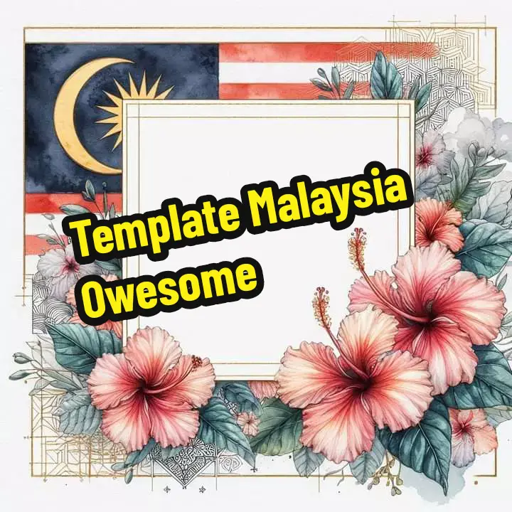Silakan share & save  Semoga bermanfaat 💕 #templateharikemerdekaan #harimalaysia #lovesharing 