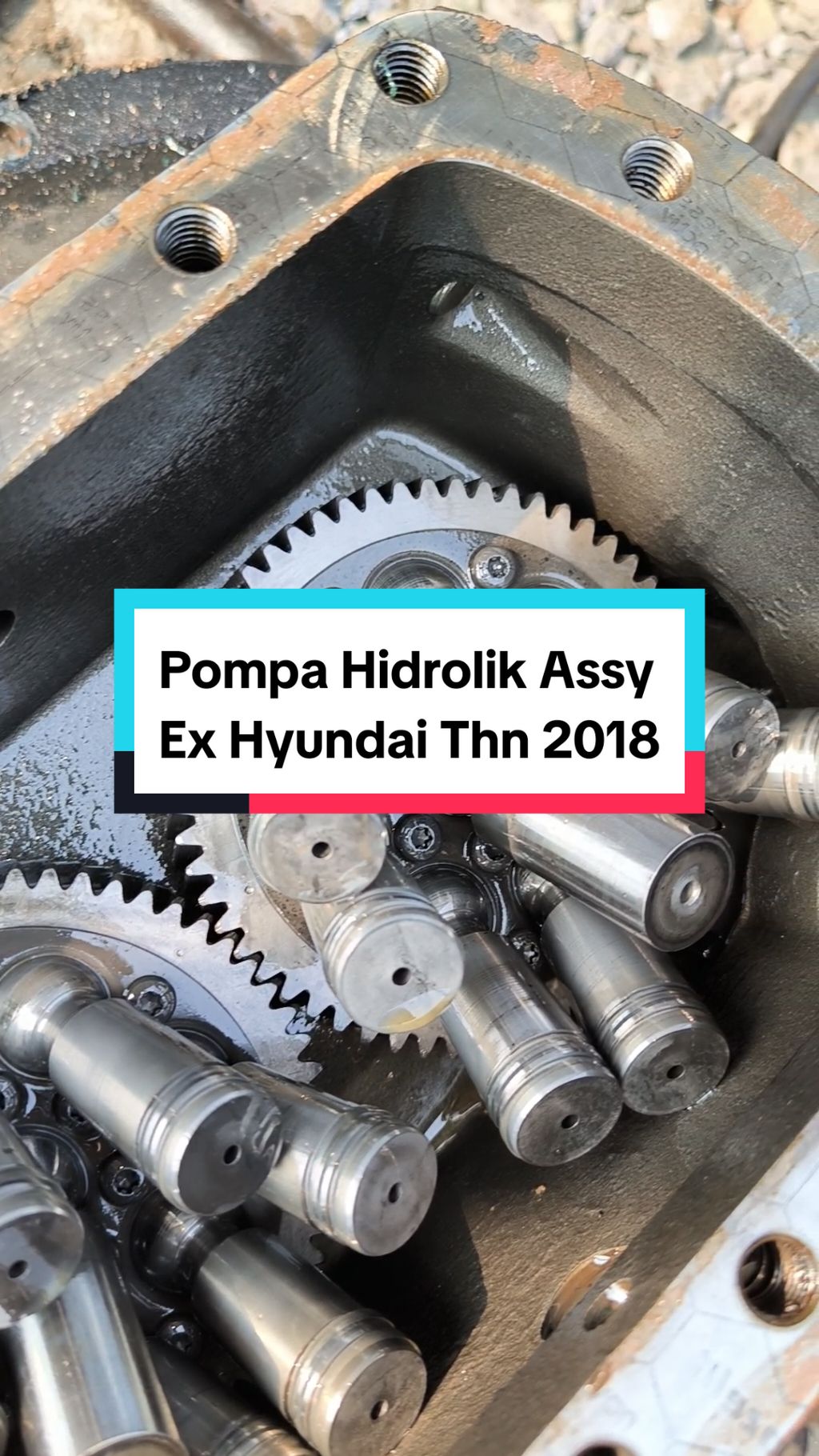 Pompa Hidrolik / Main Pump  Excavator Hyundai Thn 2018 CP : 087780118562 (ZAMAN) #caterpillar #komatsu #hitachi #engineering #engineer #engine #mekanik #mekaniktiktok #mekanikmuda #operator #operatormuda #operator_excavator #heavyweight #heavyequipment #alatberatindonesia #lapakalatberatlab #lapakalatberat #LAB #lab #fyp 