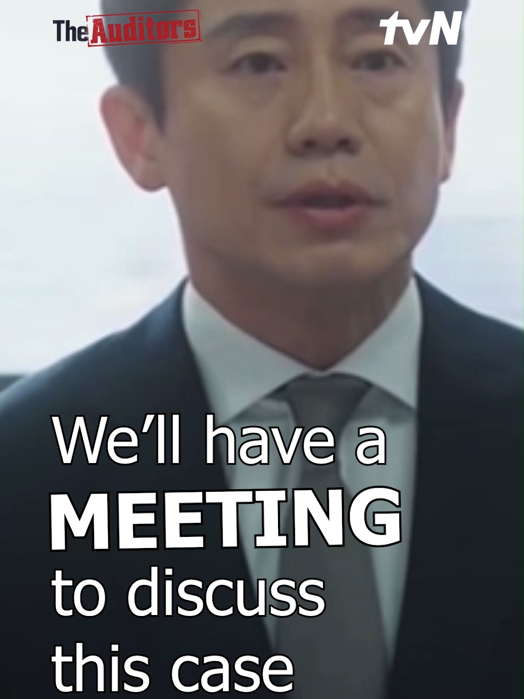 Mr Shin. and his love for meetings 👔 #tvnasia #bestkoreanentertainment #theauditors #shinhakyun #leejungha #jingoo #joaram #kdrama