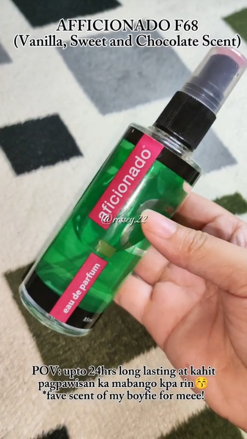 my on the go perfume✨🥰#aficionado #f68  #aficianadoforwomen #perfume #perfumeforwomen #fypシ #fyp 
