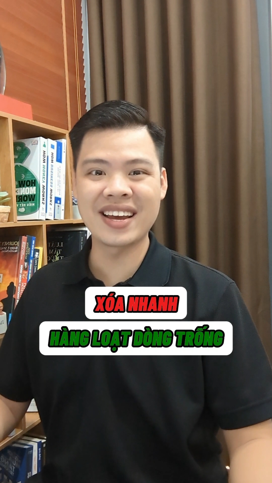 Trả lời @thuhang1208u  Xóa nhanh hàng loạt dòng trống xen kẽ trong excel #phongexcel #LearnOnTikTok #xemngaymeohay #thanhcongnghe 