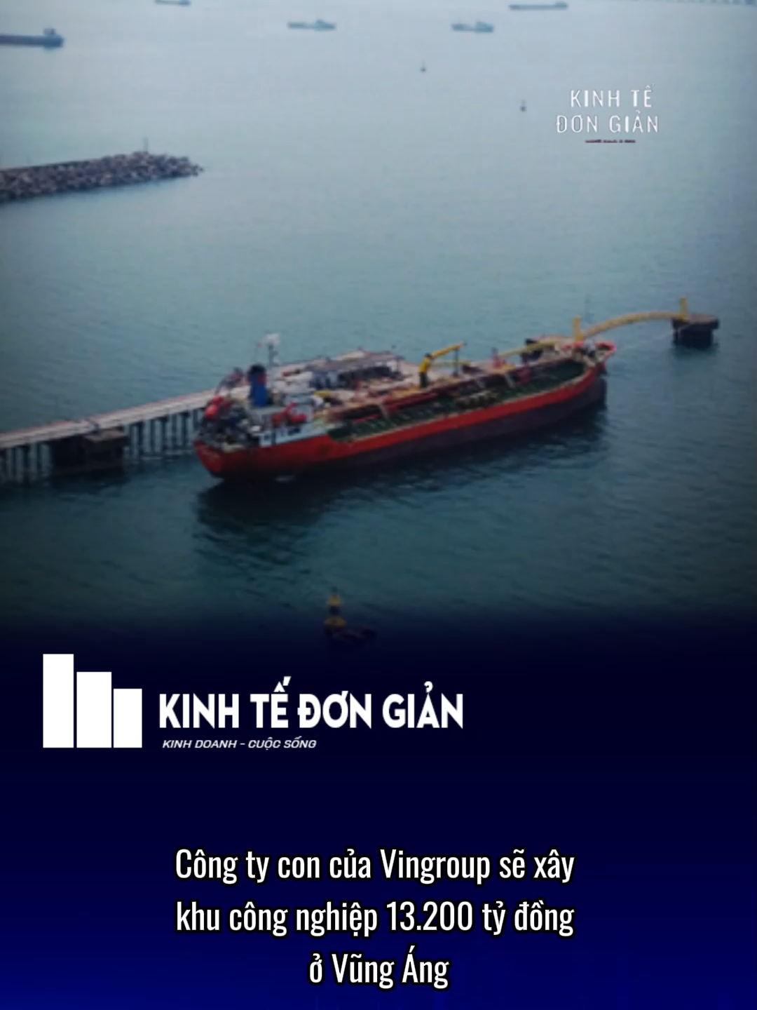 Công ty con của Vingroup sẽ xây khu công nghiệp 13.200 tỷ đồng ở Vũng Áng.  #kinhtedongian #resvietnam