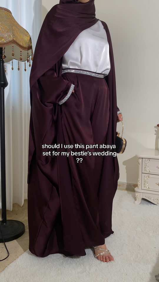 Is this too much prettier??? #abaya #islamic #muslimah #abayauk #Ramadan2024 #Ramadan #Eid #luxuryabaya #princessvibe #abayabuth #ootdhijab #hijabi #modestabaya #modestfashion #muslim #classy #modesty #OOTD #fyp #trending #stunning 