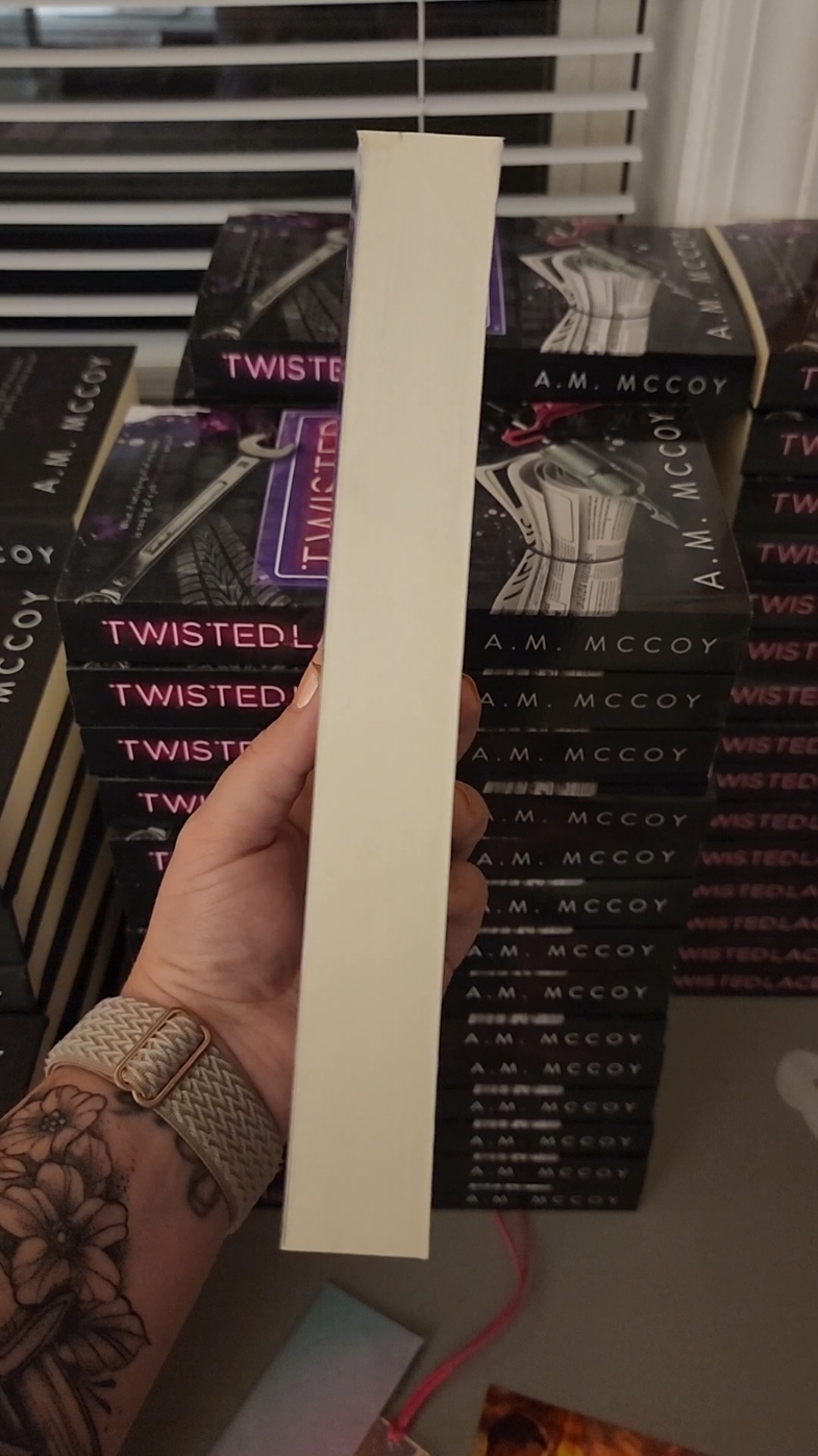 Twisted Lace is the kind of book that will make you 😰 and 💦 all in the same chapter.  Are you ready for it?  #twistedinkammccoy #twistedlace #beautyintheinkseries #ammccoy_author #newrelease #bookish #enemiestolovers #bookshelf #foundfamilytrope #tattooartist #lgbtq 