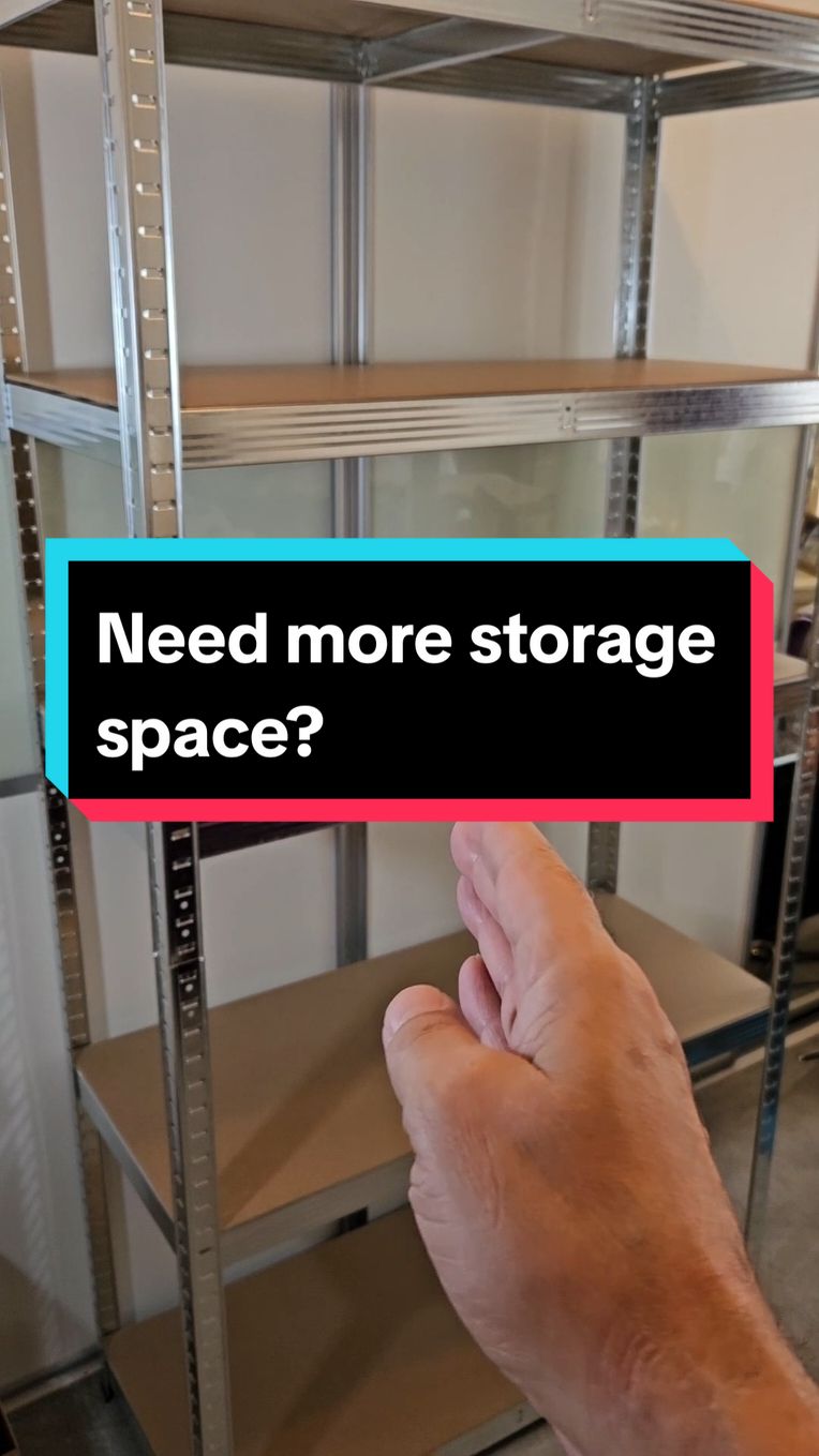 BRILLIANT Home storage rack, shelving unit! 🙌🙌 #tiktokmafemebuyit #Home #storage #racking #shelving #shelf #homeorganization #homedecor #organizedhome #storagehacks 