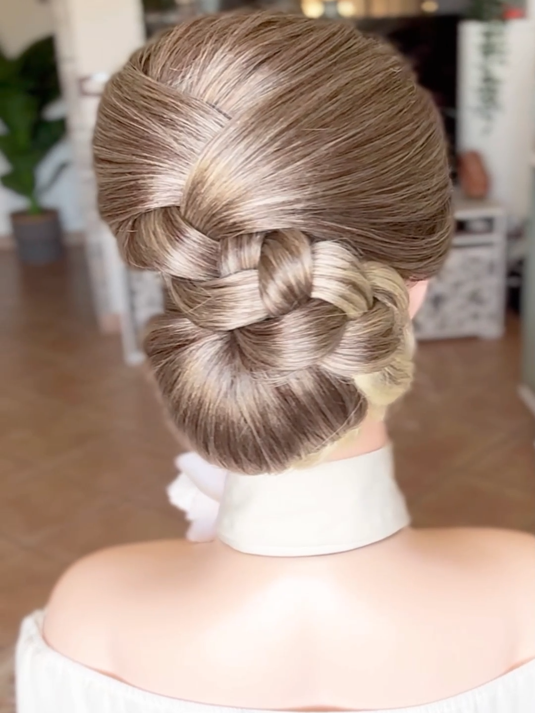 Sleek and chic – that's the vibe!  #braidsformyhair #braidsbraidsbraids #braidseason #braidupdo #updo #updohairstyles #Updostyles #hairstyles #hairtutorial #hairtips #hairtransformation #hairhack #hairgoals #hairglamvideos #hairideas #creativehair #frenchbraid #viraltiktok #dutchbraids #waterfallbraid #acconciature #peinados #hairtok #trending #summerhair #autumnhair #winterhair