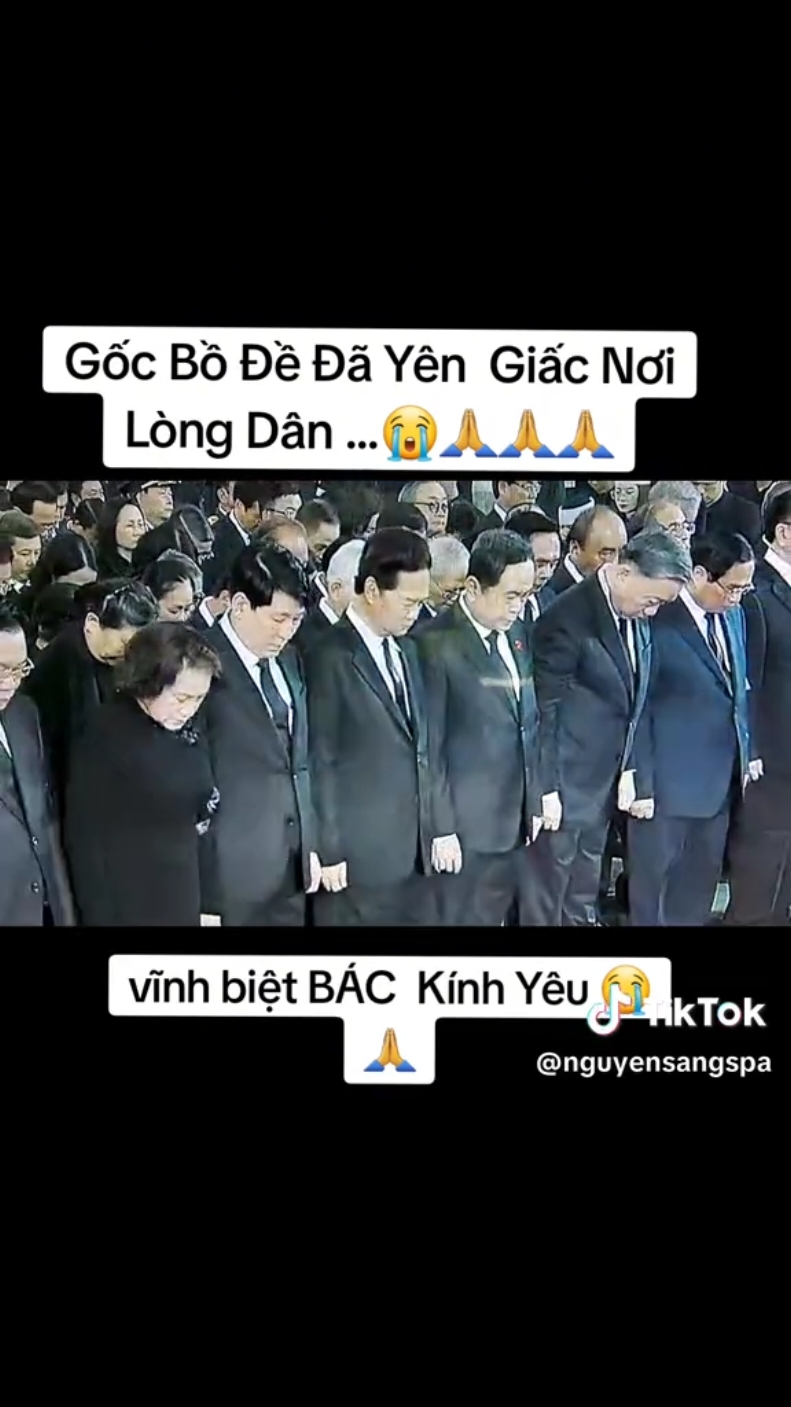 vĩnh  biệt  bác  . kính  yêu  .