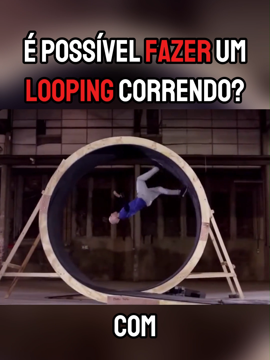 É possível fazer um looping correndo?