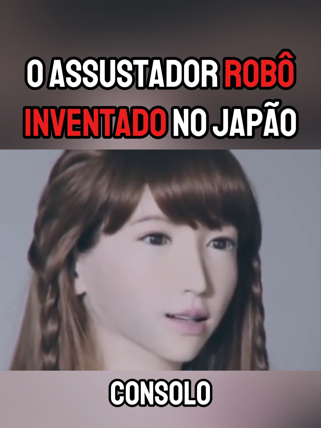 Bizarro robô realista inventado no Japão!