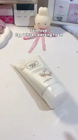 Sữa rửa mặt trừng nhà skinfood🥚🙀 #fyp #xh #xuhuong #viral #foryou #skinfood #suaruamat #skincare #beauty #lamdep #lamdepmoingay 