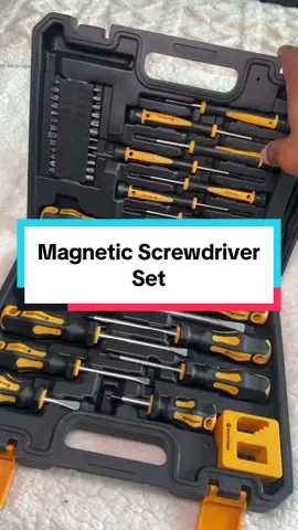 Make your DIY projects 10x easier next time with this set! #DIY #screwdriver #tiktokmademebuyit #fyp 