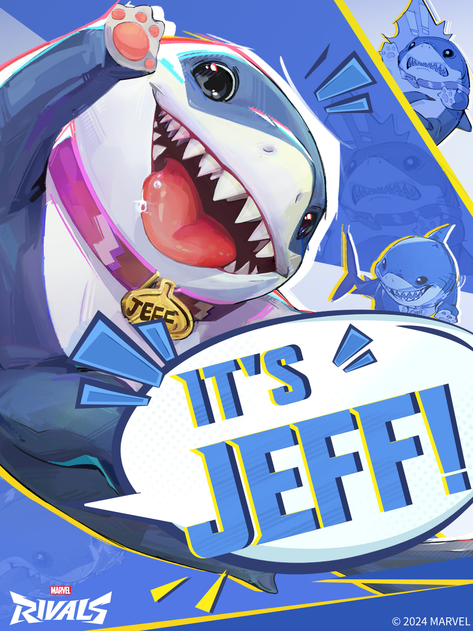 Come sing and dance along with Jeff the Land Shark! #MarvelRivals #MarvelGames #Marvel #JeffTheLandshark #Thor