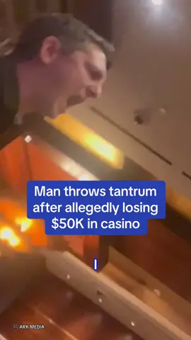 This 'high roller' apparently lost $50,000 betting in a high-limit room in the Hard Rock, in Hollywood Florida. According to the witness, the man was promptly escorted off the premises by staff. 🎥 ARK MEDIA #tantrum #rage #casino #usa #viral #wild 