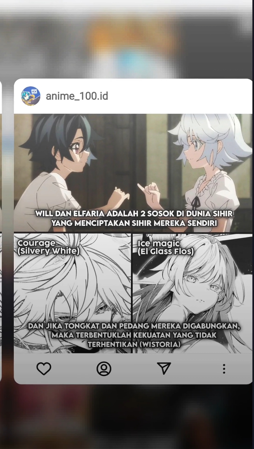 kabarnya langsung ada S2 nih #fyp #will #elfaria #tsuetotsuruginowistoria #animeedit #manga #berandatiktok 