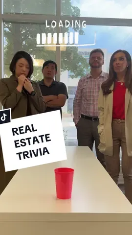 Trivia Pong with the team 🏓 #fyp #teamgame #worklife #funnyworkmoments #officehumor #officechallenge #foryoupage #triviachallenge #trivia #beerpong 