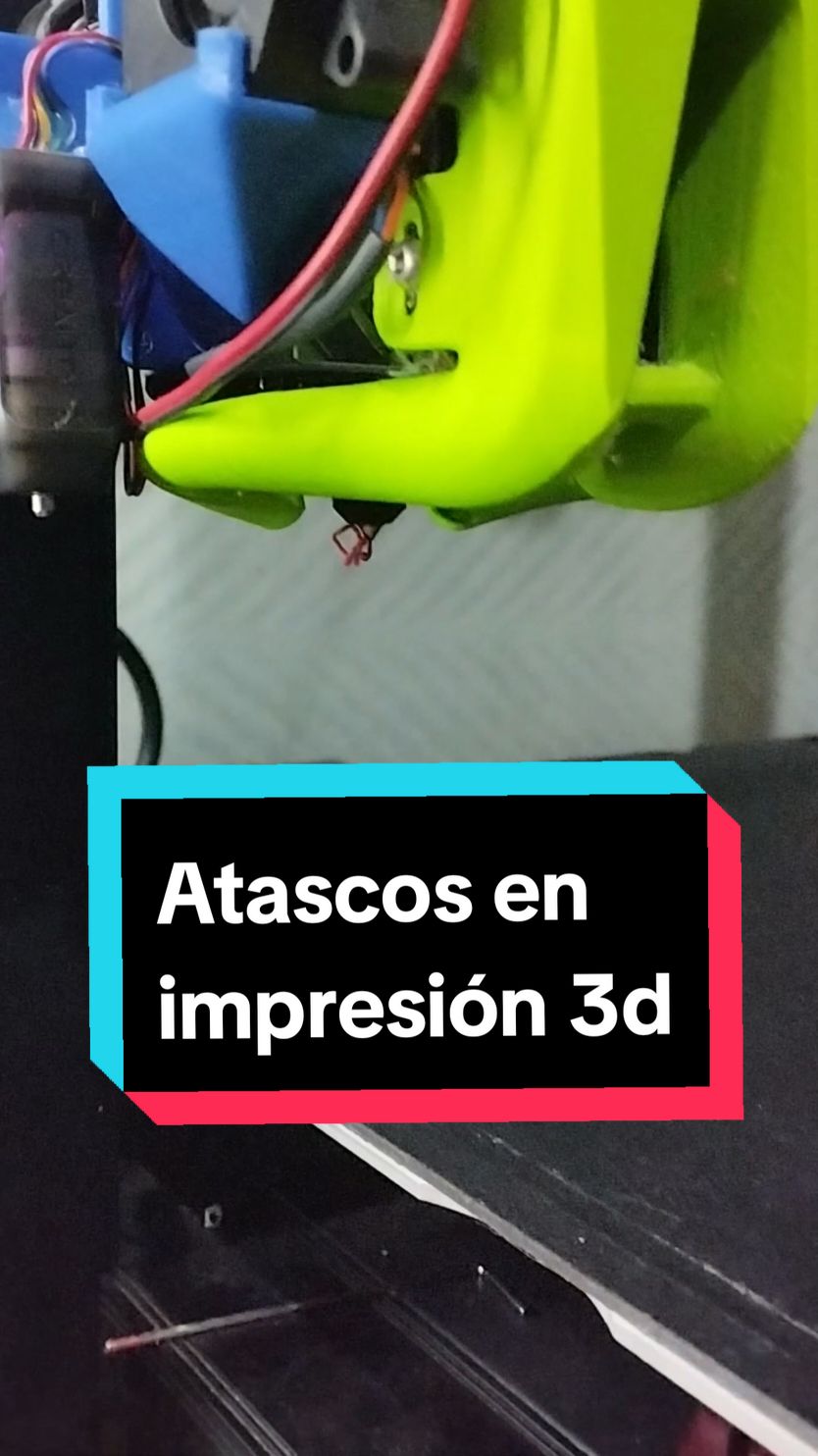 Como reparar un atasco en tu impresora 3d! #impresion3d #3dprinting #ender3 #creality #3dprint #tips 