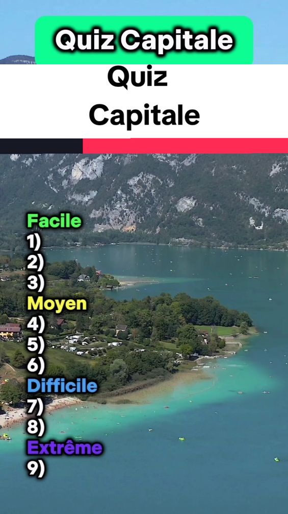 Retourne à l'école si tu ne réussis pas ce quiz ! 😳 #quiz #capitale 