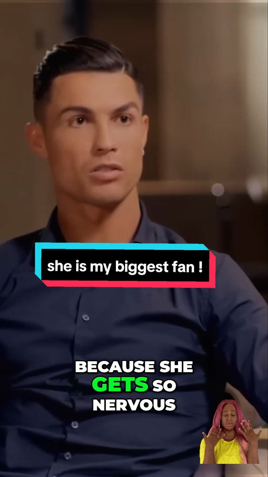 Ronaldo  speaks about his mum and how nervous she gets , she really is his biggest fan !  #mumlove #ronaldo  #footballtiktok  #cr7 #emotional #inspriation #truestory #viral  #tiktok 
