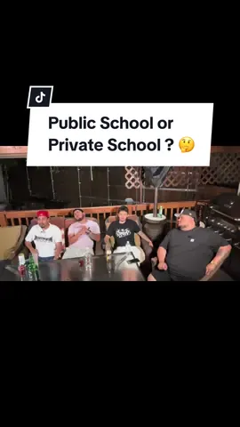 are you sending your kids to private or public school ? 🤔 #foryou #explore #daily #f #publicschool #private #school #kids #reels #insta #viral #talk #plebadapodcast #clips #reels__tiktok #viraltiktok #foryoupage #thoughts 