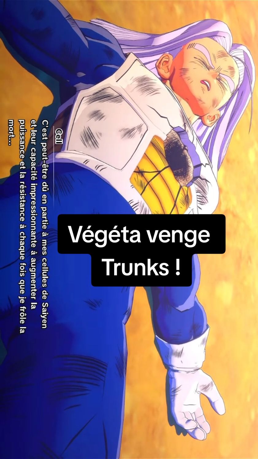 Cell tue Trunks , Végéta entre dans une rage folle  #cell #cyborg #vengeance #vegeta  #dragonballzkakarot #dragonballzkakarotgameplay #dragonballzkakarotgameplayfrançais #dragonball #gaming 