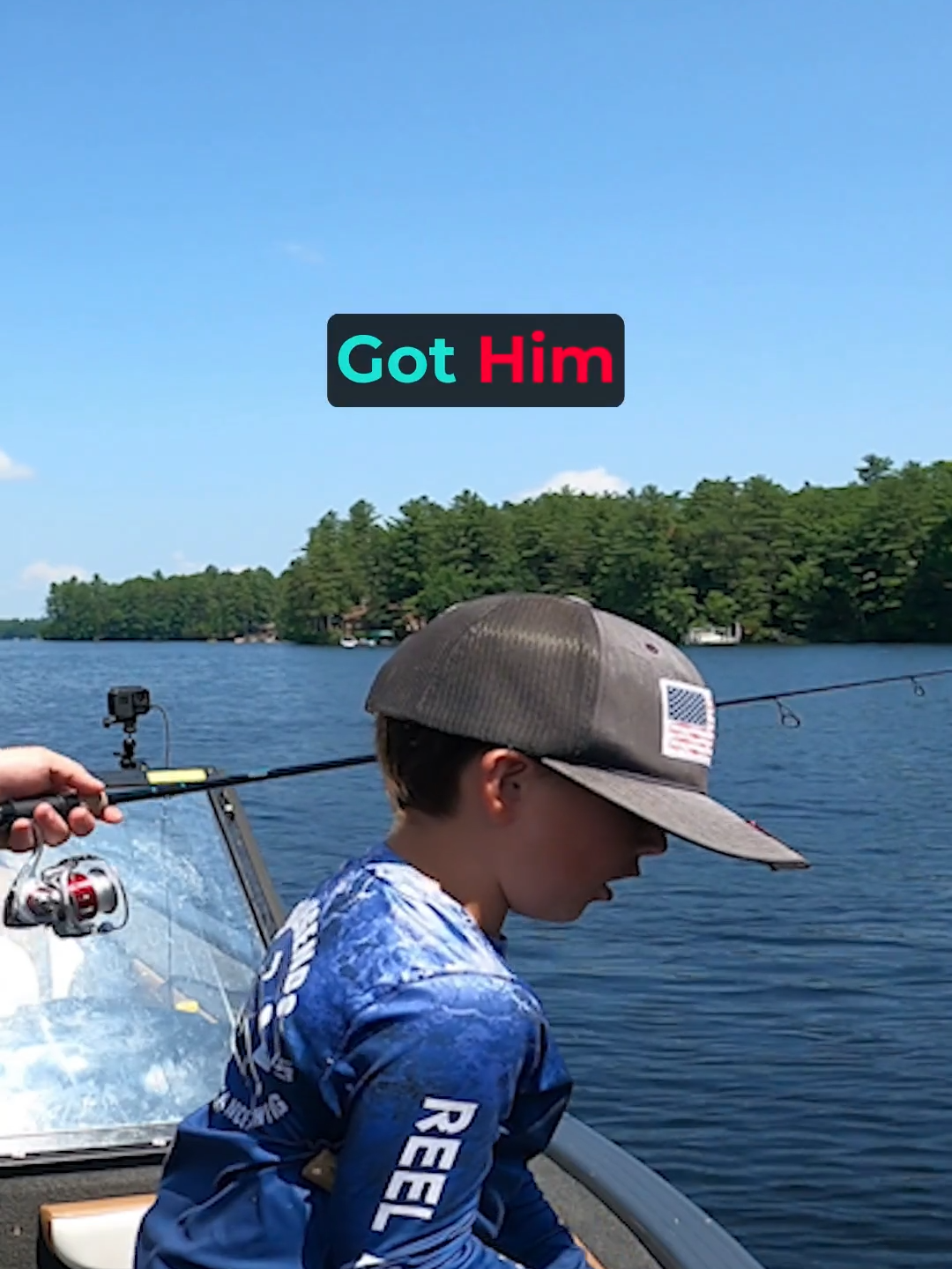 CARSEN did a DANCE after this BASS lol #alwaysberecording #bass #bassfishing #Outdoors #fish #fypシ