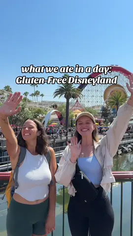 what we ate in a day - gluten free disneyland edition 🐭🍗🎡