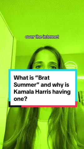 What is “Brat Summer” and why is Kamala Harris having one? We’ve got you covered. 🔗 Head to the link in bio for more. 📷: Getty #brat #bratsummer #kamalaharris 